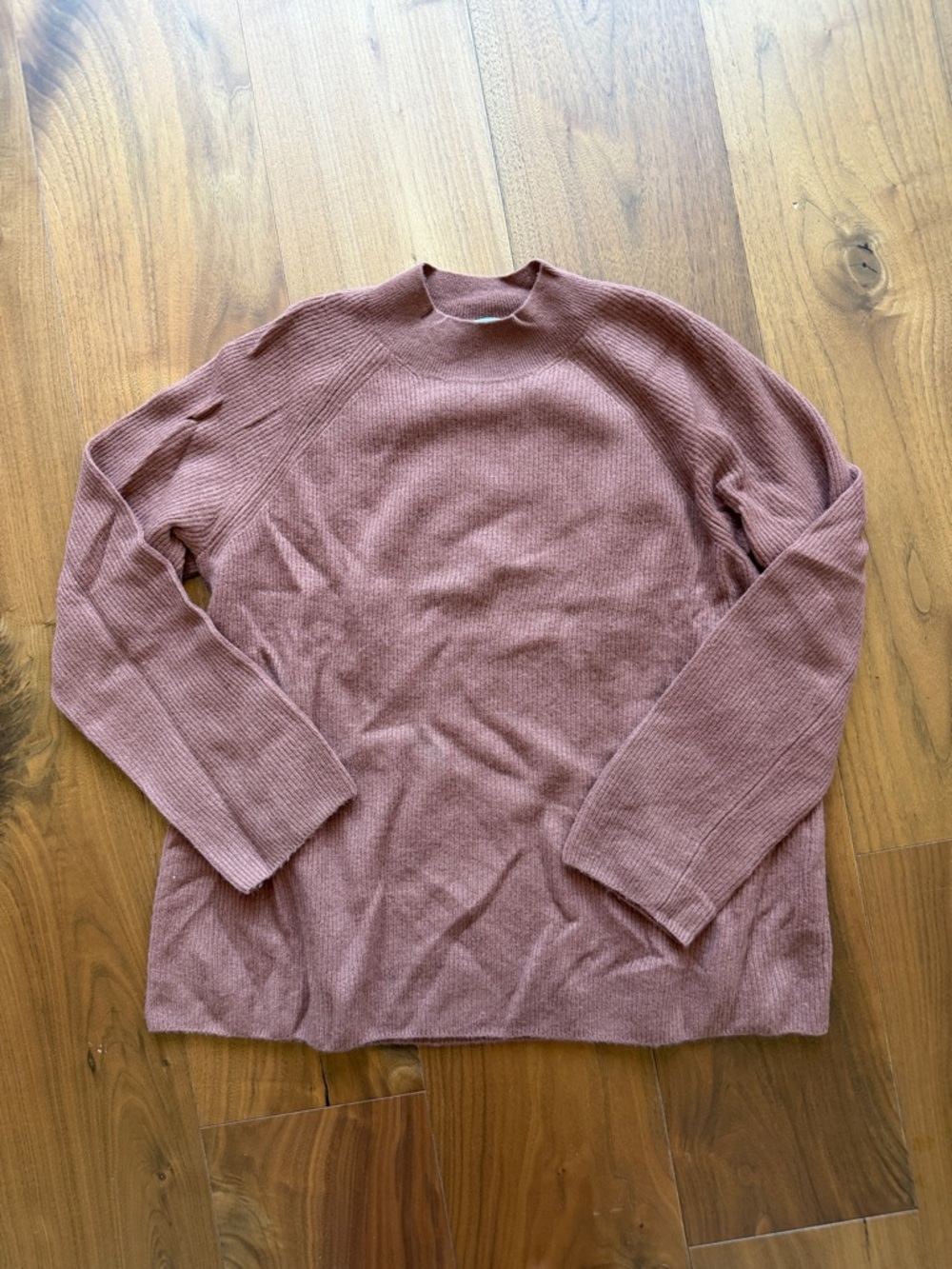 VINCE 100% Cashmere Mockneck Terracotta Sweater / XS